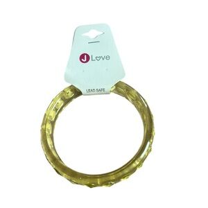 5/$25 Love Textured Gold Bracelet